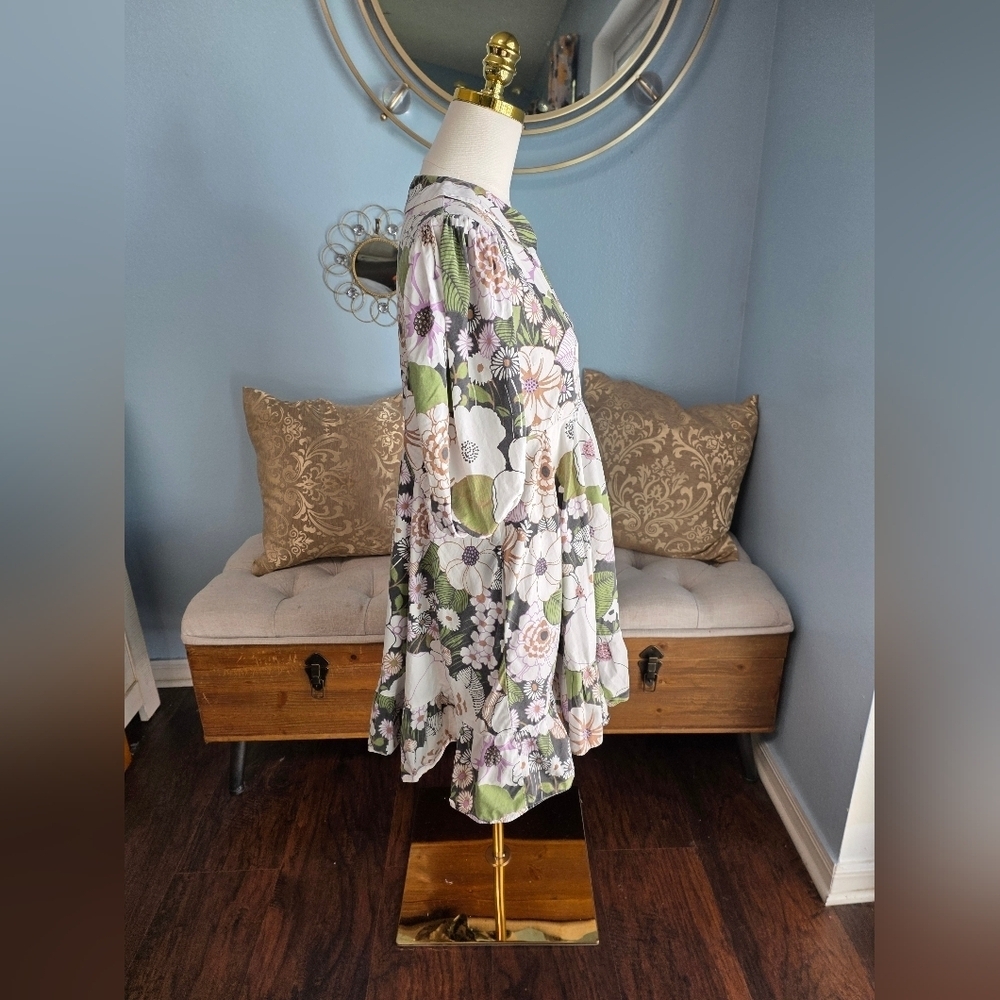 Maje Floral Rafleur Mini Dress - Picture 6 of 7